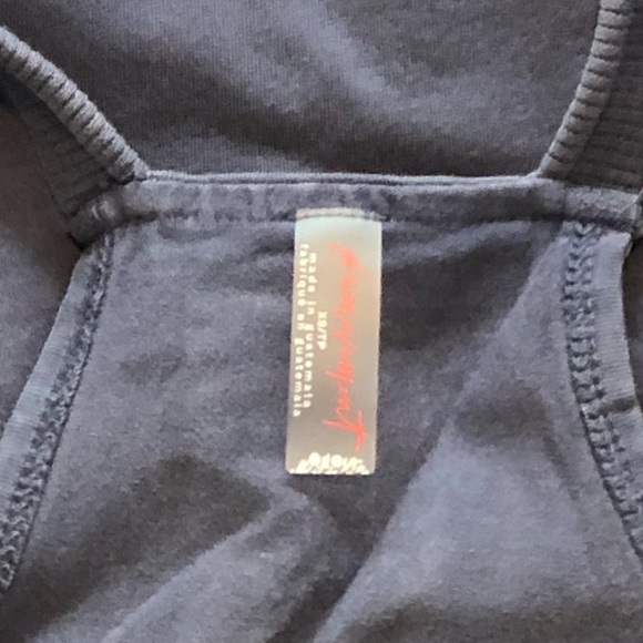 Free People Hot Shot Mini Dress With Pockets In Blue Indigo. NWOT! Sz XS,S,M,XL - Picture 10 of 12